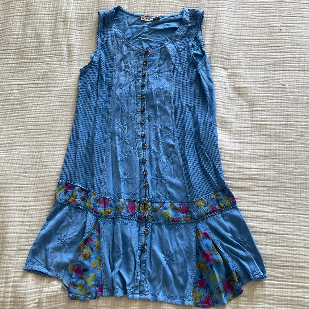 Vintage Chambray Dress
